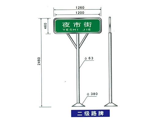 青岛地名标识牌